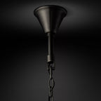 Marcia Glass TWO-TIER Round Chandelier D37" - Yami Lightings