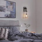 Raindrop Sconce MattBlack - Yami Lightings
