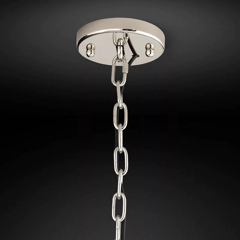 1920s Olion Square Chandelier 47"