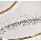 Nolan Halo Crystal Chandelier - Yami Lightings