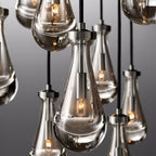 Raindrop Round Chandelier D36" - Yami Lightings