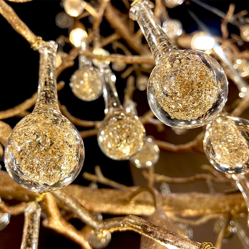 Doris Branch Crystal Chandelier Light - Yami Lightings