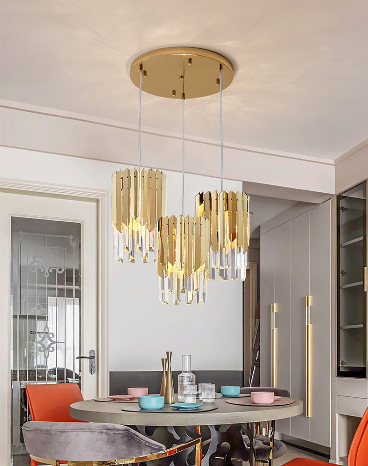 Kubica Crystal Pendant Chandelier
