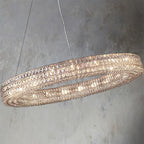 Luxury Crystal Round Chandelier - Yami Lightings