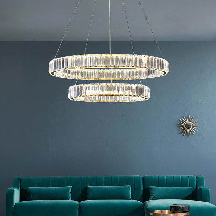 Dorothy Modern Crystal Ring Chandelier - Yami Lightings