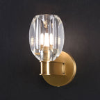 Constantine Crystal Sconce Brass - Yami Lightings