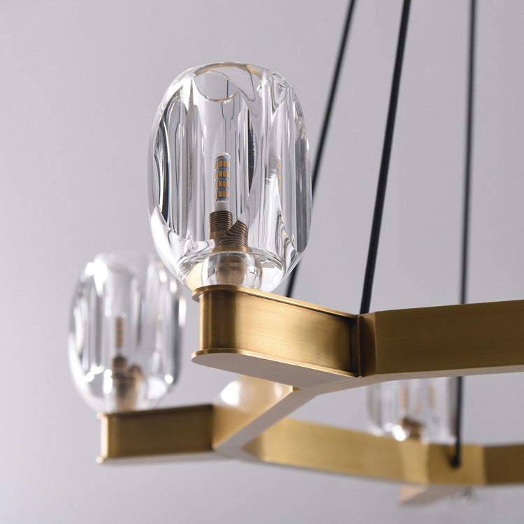 Constantine Circular Crystal Chandelier - Yami Lightings