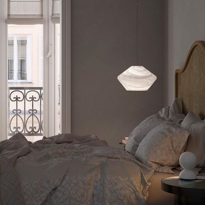 Alabaster Comet Pendant - Yami Lightings