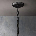 Marcia Glass TWO-TIER Round Chandelier D60" - Yami Lightings