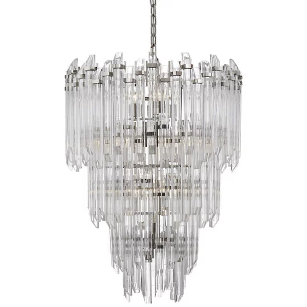 Adele Three Tier Waterfall Chandelier