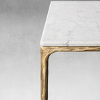 Thaddeus Marble Rectangular Dining Table