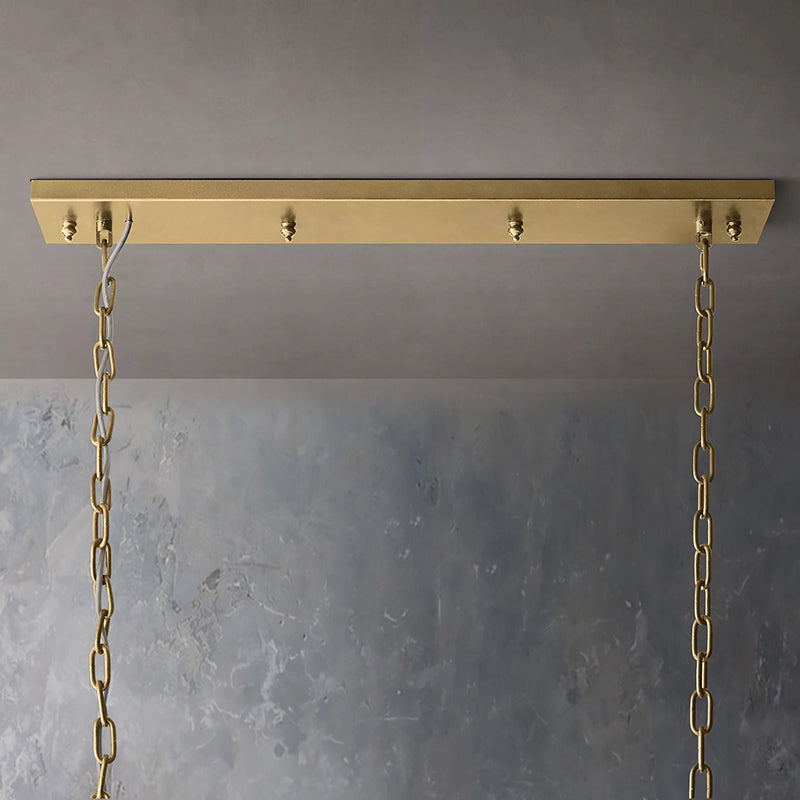 Eloise Modern Crystal Rectangular Chandelier - Yami Lightings