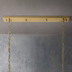 Eloise Modern Crystal Rectangular Chandelier - Yami Lightings