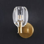 Constantine Crystal Sconce Brass - Yami Lightings