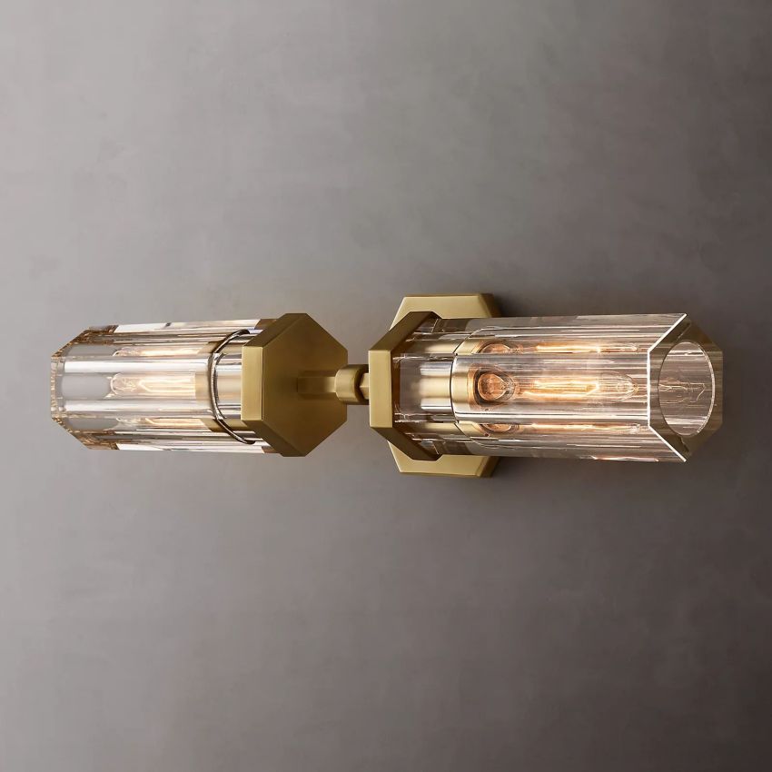 Lambert Hexagonal Linear Sconce - Yami Lightings