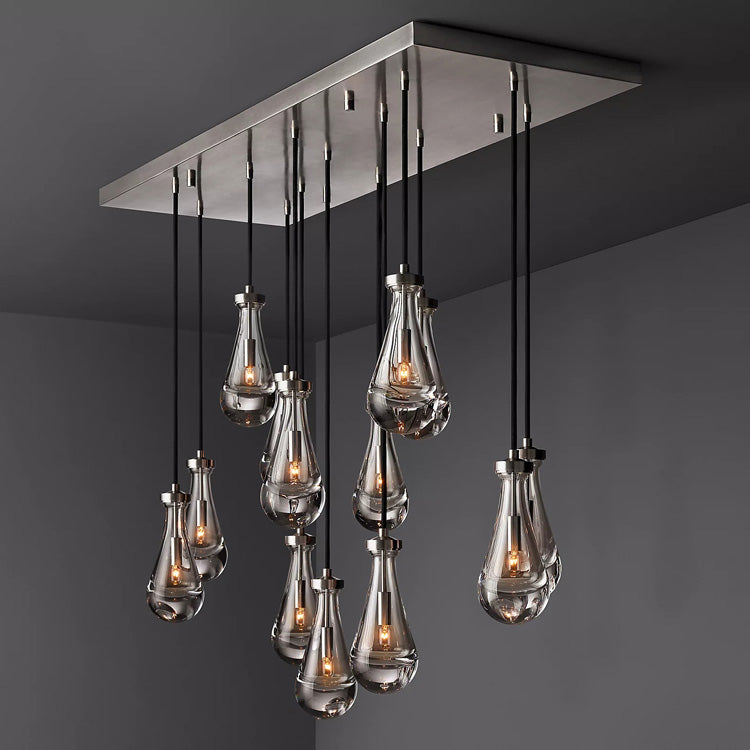 Raindrop Linear Chandelier 54" - Yami Lightings