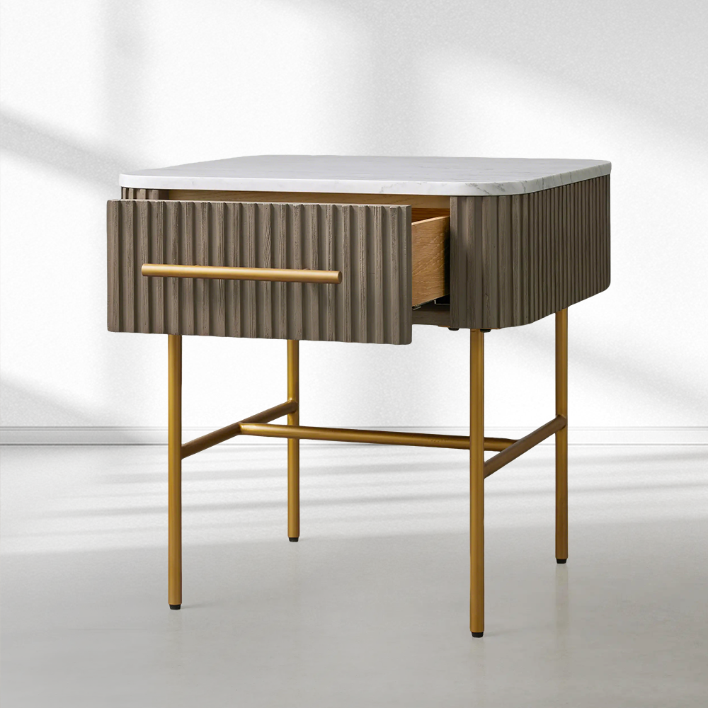 Fimley End Table with Drawer