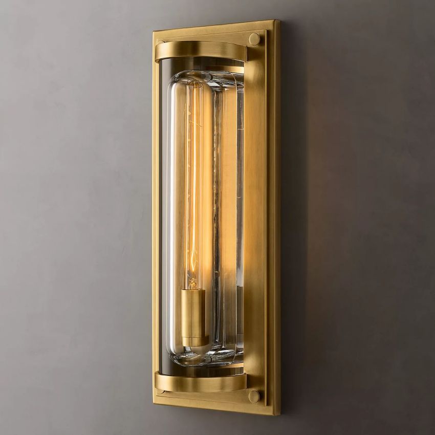 Savice Round Outdoor Sconce - Yami Lightings