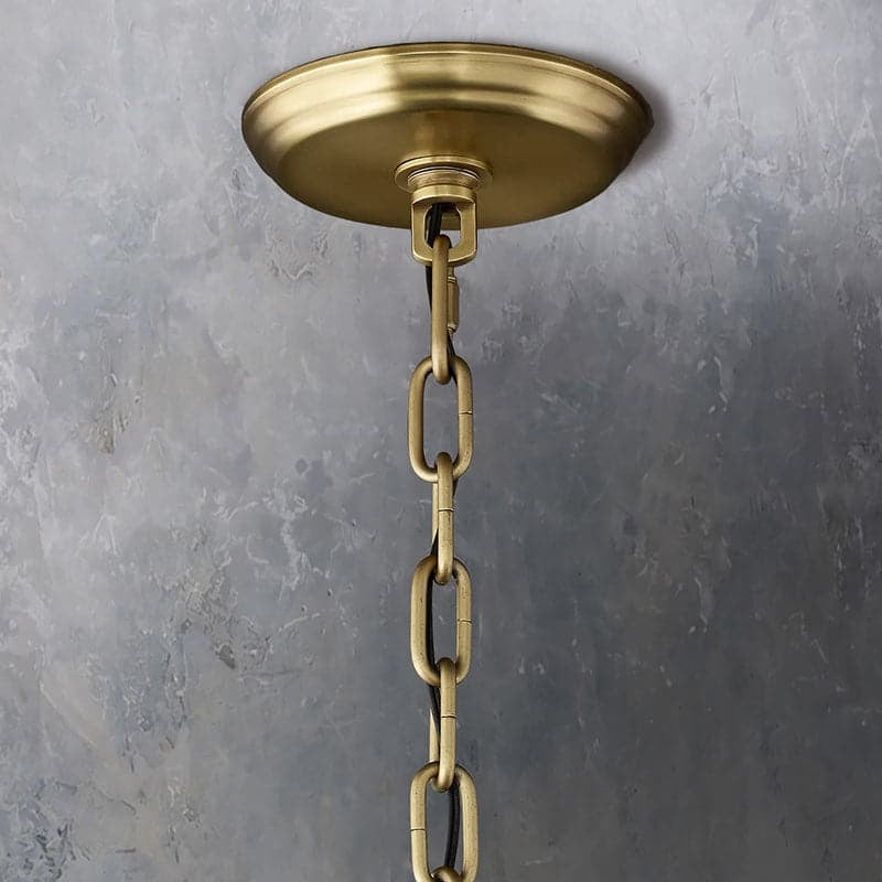 Marcia Glass Round Chandelier D60" - Yami Lightings