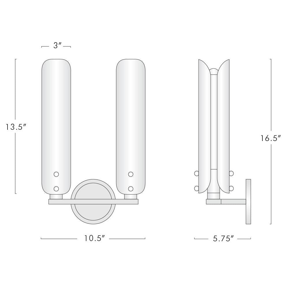 Deborah Double Sconce - Yami Lightings