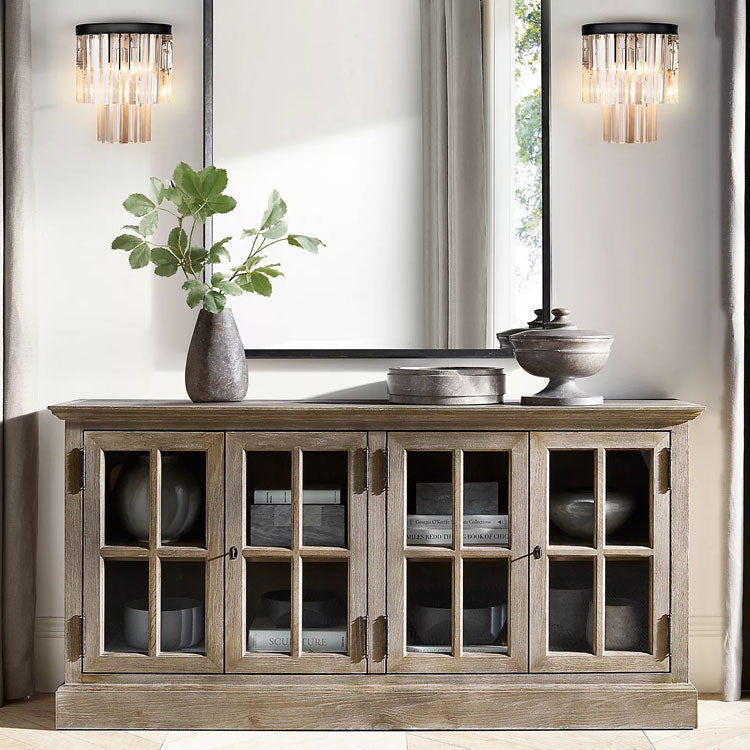 Modern K9 Crystal Sconce - Yami Lightings