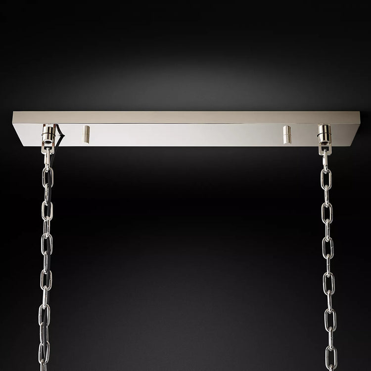 Eloise Modern Crystal Rectangular Chandelier - Yami Lightings