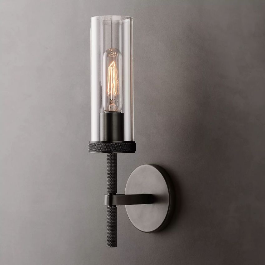 Lambert Knurled Sconce - Yami Lightings