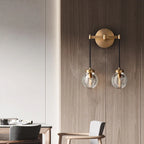 Pearl Double Wall Sconce - Yami Lightings