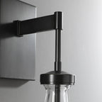 Raindrop Sconce MattBlack - Yami Lightings