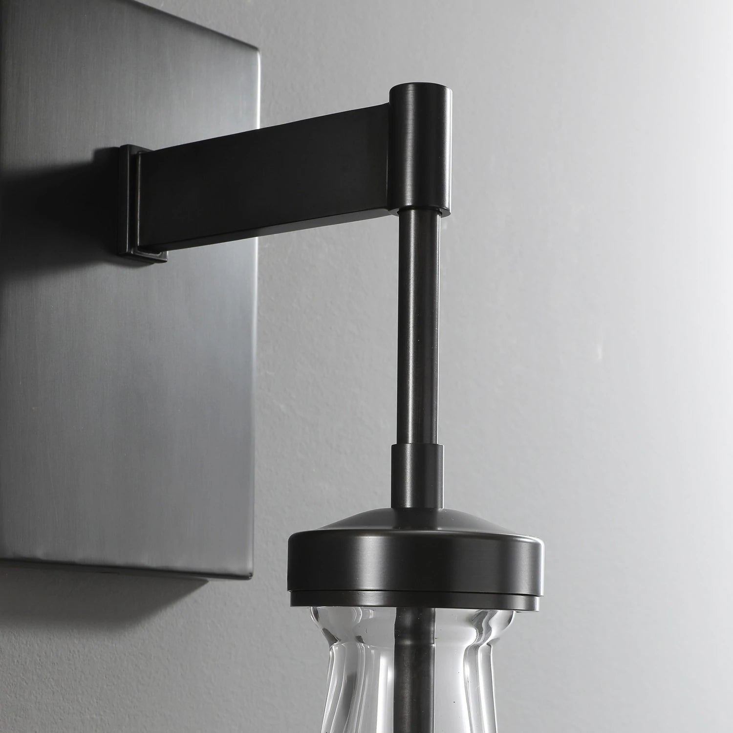 Raindrop Sconce MattBlack - Yami Lightings