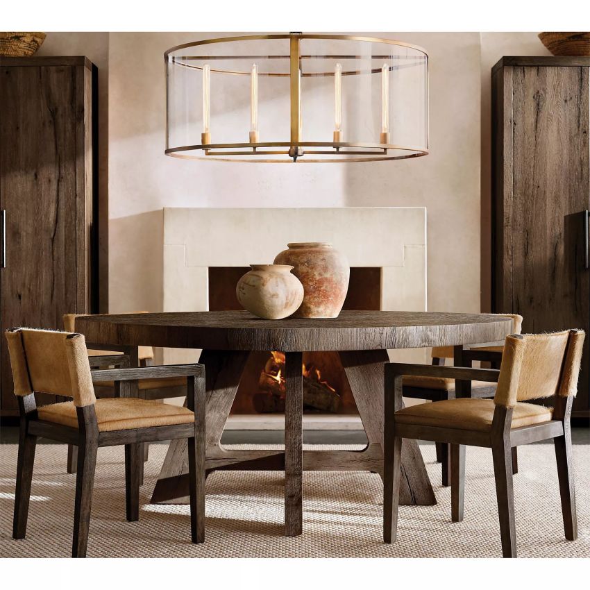 Beckman Round Chandelier 44" - Yami Lightings