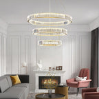 Dorothy Modern Crystal Ring Chandelier - Yami Lightings
