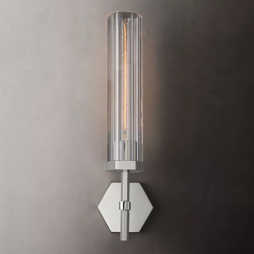 Lambert Hexagonal Grand Sconce - Yami Lightings