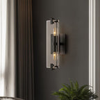 Maru Crystal Wall Sconce H 20" - Yami Lightings
