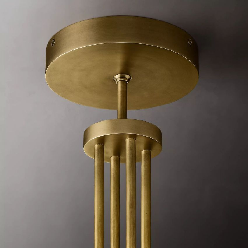 Cornelius Candlestick Round Chandelier 48" - Yami Lightings