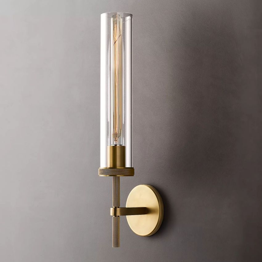 Lambert Knurled Grand Sconce - Yami Lightings