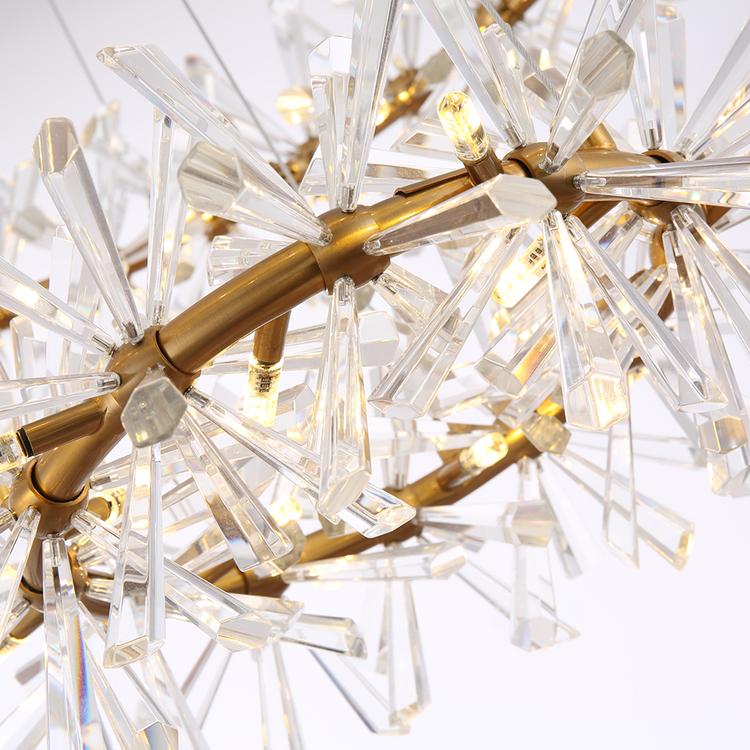 Kylia Ring Crystal Chandelier - Yami Lightings