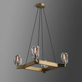 Constantine Square Crystal Chandelier - Yami Lightings