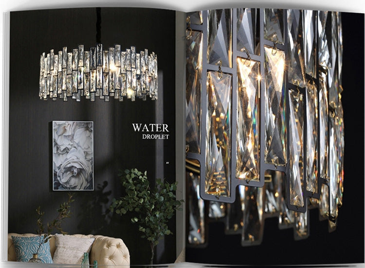 Verna Crystal Chandelier - Yami Lightings
