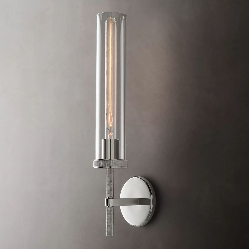 Lambert Knurled Grand Sconce - Yami Lightings