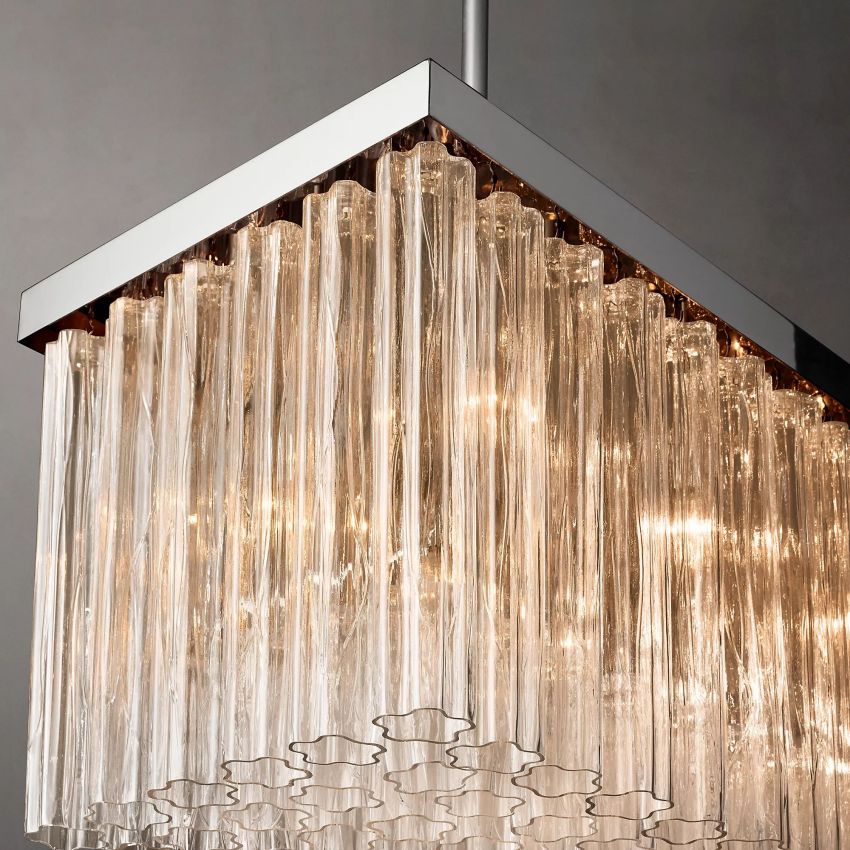 Cielo Rectangular Chandelier 72" - Yami Lightings