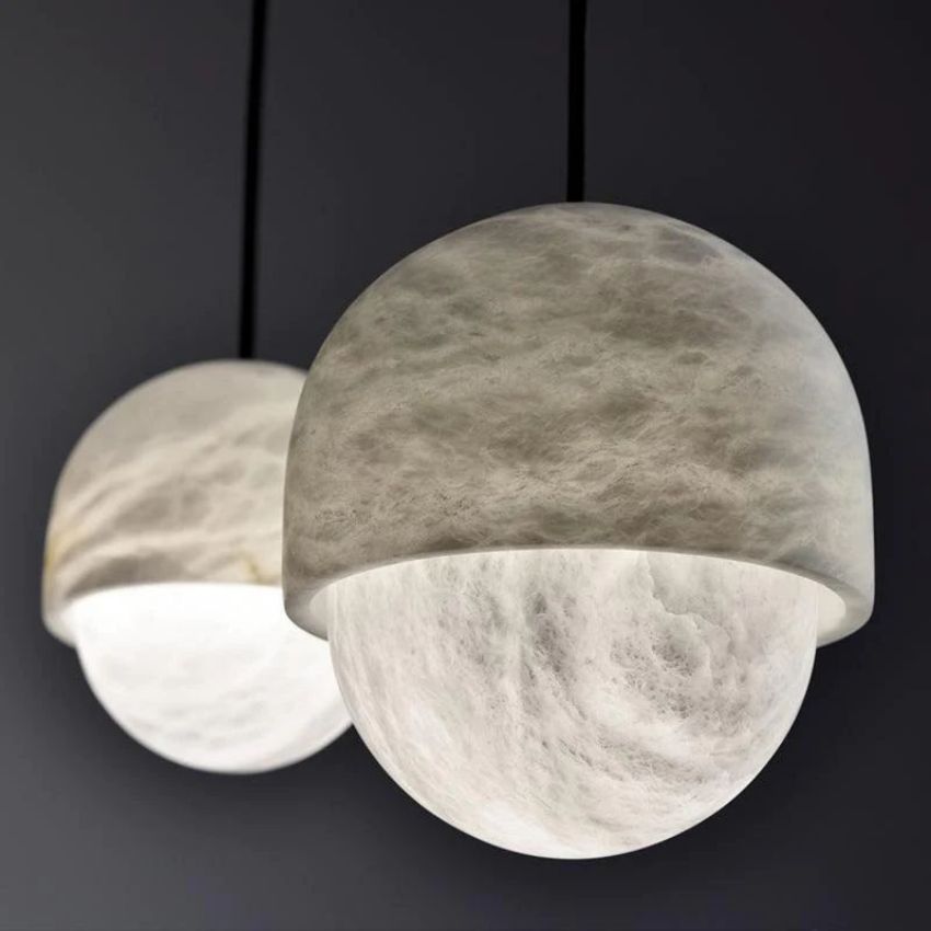 Alabaster Moonlight Pendant - Yami Lightings