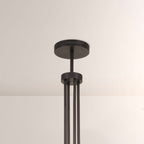 Cannele Glass Round Chandelier 36''