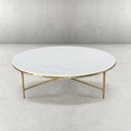 Thaddeus Marble Round Coffee Table 55"D