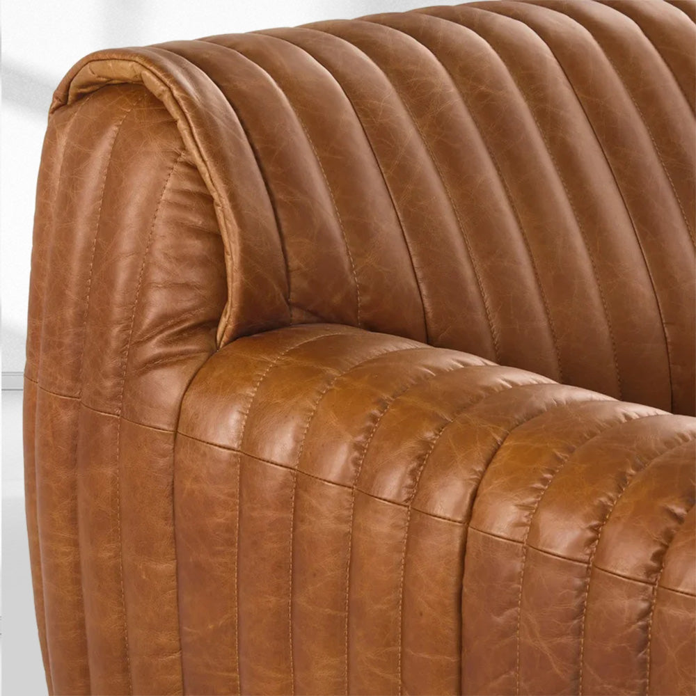 Aspen Leather Sofa