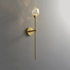 Aurelia Modern Faceted Crystal Grand Sconce - Yami Lightings