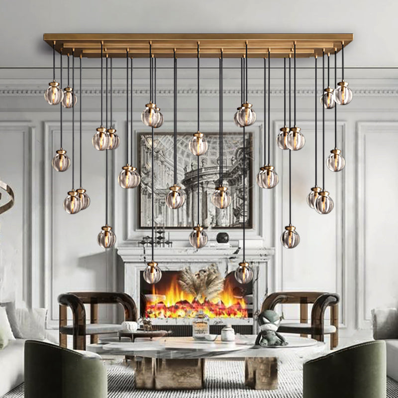 Pearl Linear Chandelier - Yami Lightings