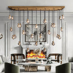 Pearl Linear Chandelier - Yami Lightings