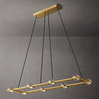 Planet Rectangular Chandelier - Yami Lightings