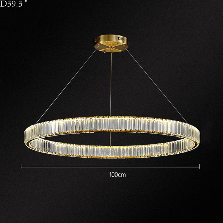Dorothy Modern Crystal Ring Chandelier - Yami Lightings